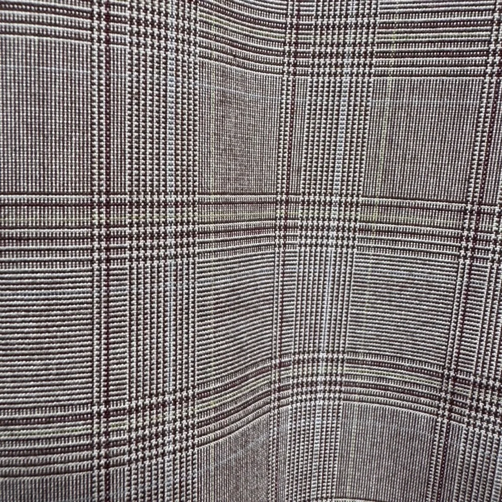 COVINGTON Womens‎ Gray Glen Plaid A Line Stretch Career Skirt 4 Preppy Academia